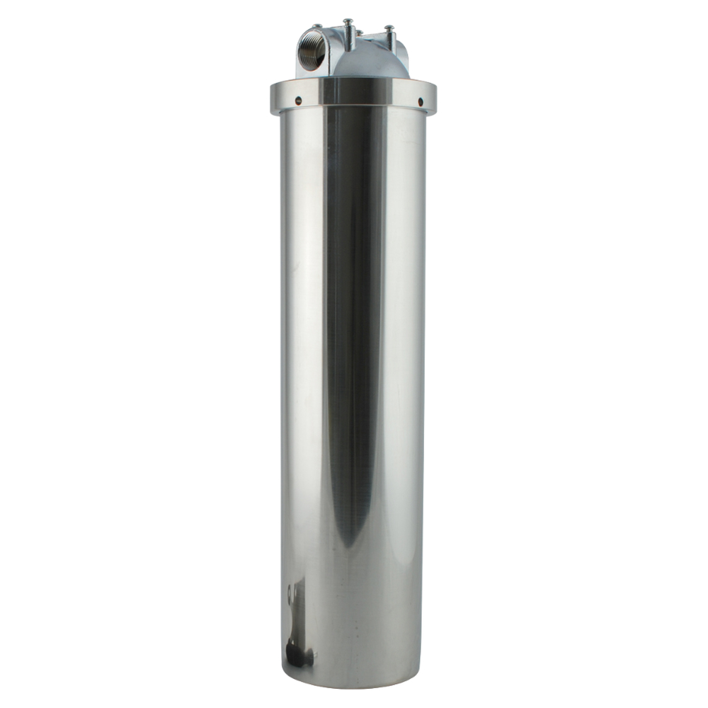 Магистральный фильтр Raifil BB20" D2-2, 20" Big Blue, синий, 3/4" BSP, с клапаном сброса давления